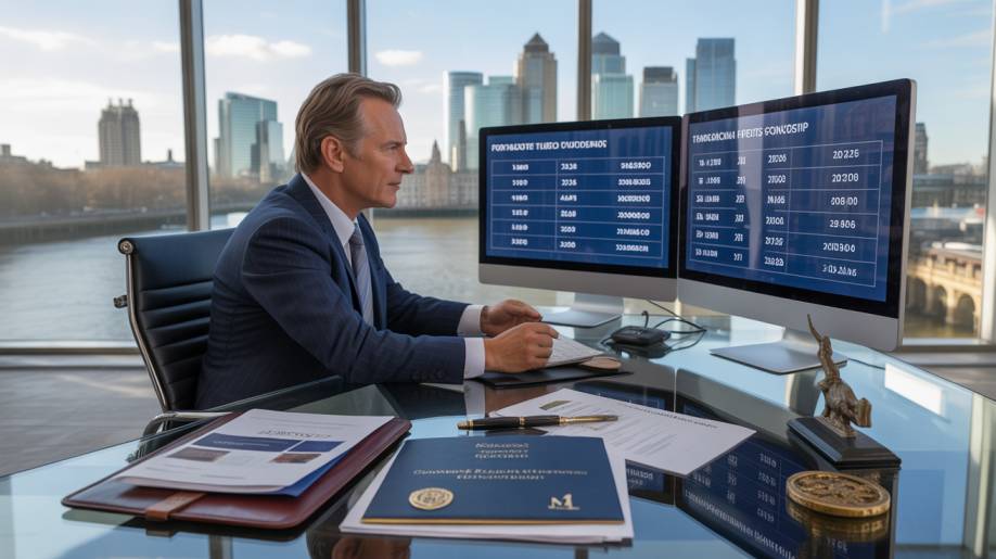 Top 5 Fully Funded Global Corporate MBA Destinations 2026 enterprise director reviewing global B2B university tuition funding dashboards
